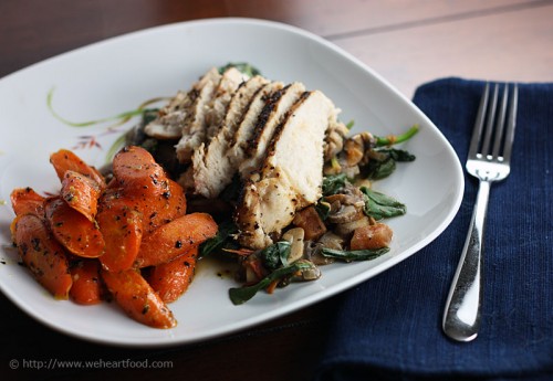 Lemon-Pepper Chicken and Carrots 