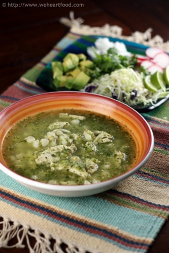 We’re back… with another Posole recipe! – We [Heart] Food